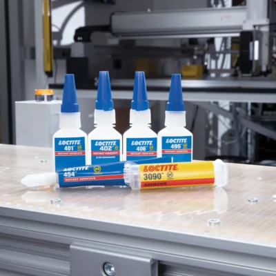Loctite instant adhesives (superglue from Henkel)